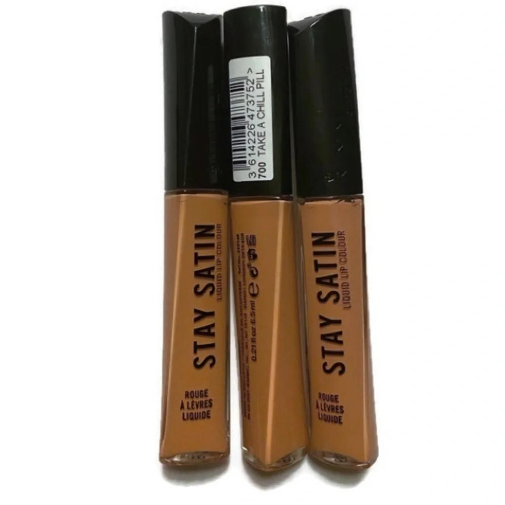 3X Rimmel Liquid Lip Colour #700 Take a Chill Pill